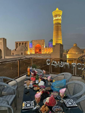 GOLDEN MINARET Panorama view of the old city